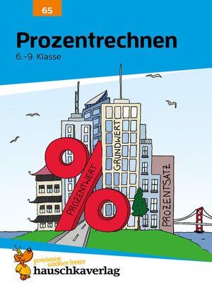 cover image of Prozentrechnen 6.-9. Klasse